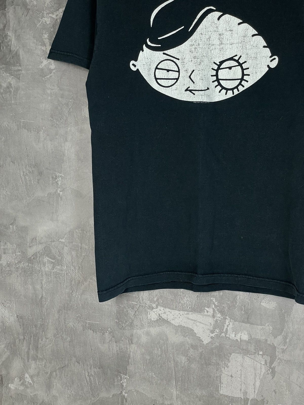 Griffin × Vintage Vintage Y2K Stewie Griffin Faded Fruit of The Loom T shirt Size US S / EU 44-46 / 1 - 5 Thumbnail