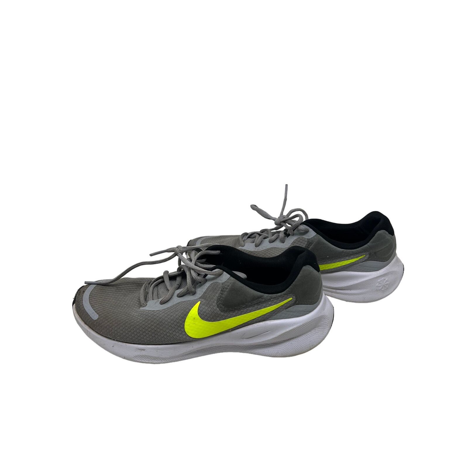 Nike Nike Revolution 7 Wolf Grey Volt Shoes Mens 10.5 Size US 10.5 / EU 43-44 - 2 Thumbnail