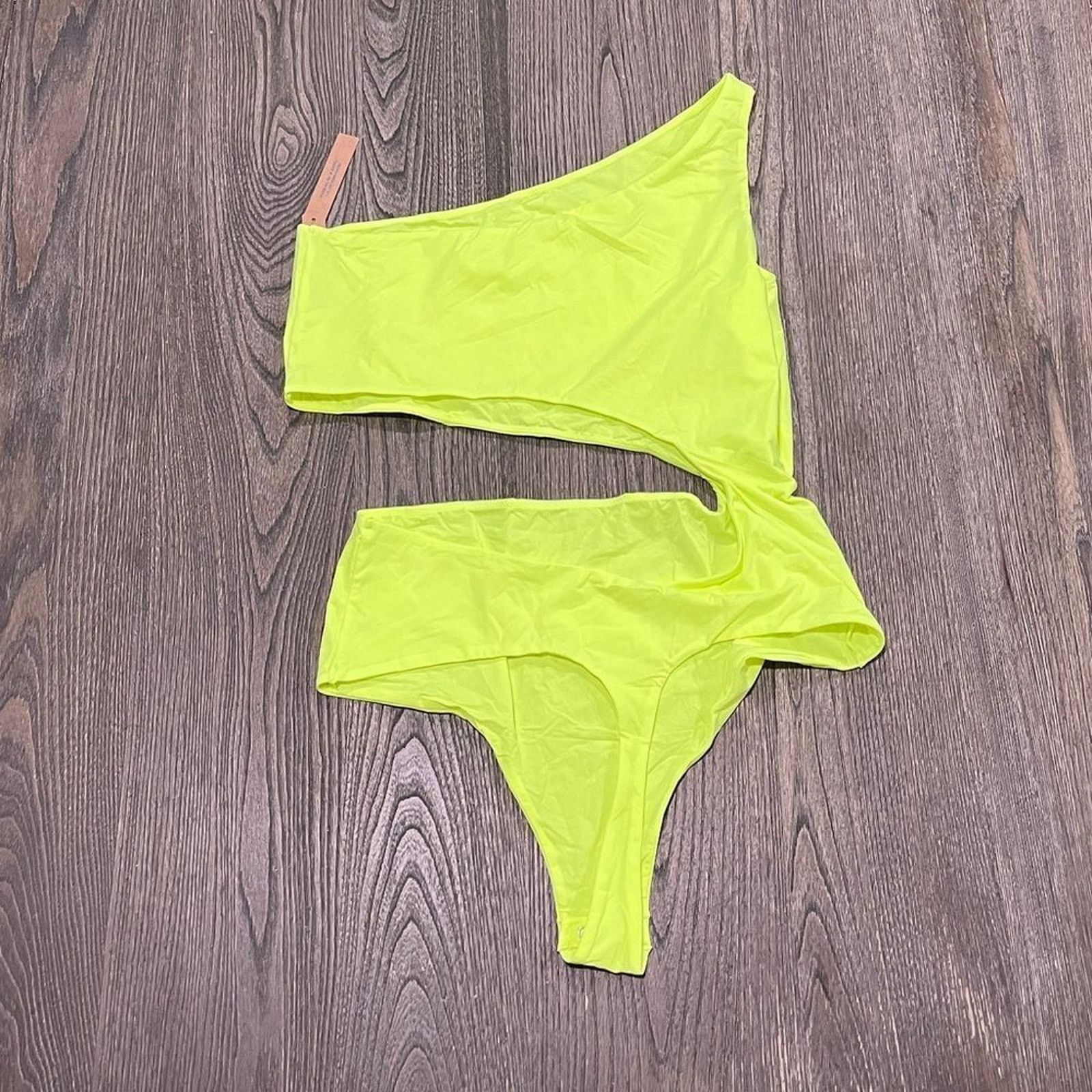 SKIMS NWT Skims Fits Everybody One Shoulder Cut Out Bodysuit 4X Size 4XL / US 24-26 - 7 Thumbnail