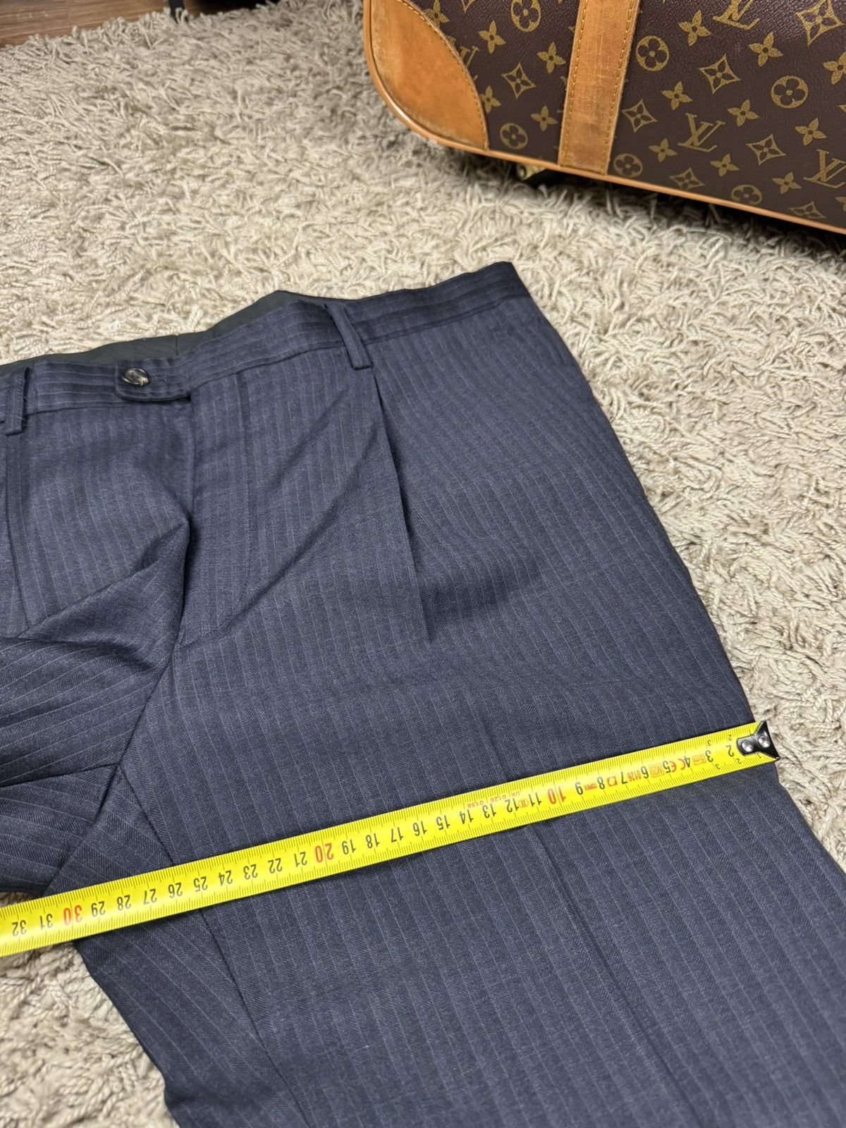 Lanvin Vintage wool suit Lanvin Paris original luxury item Size 50L - 15 Thumbnail