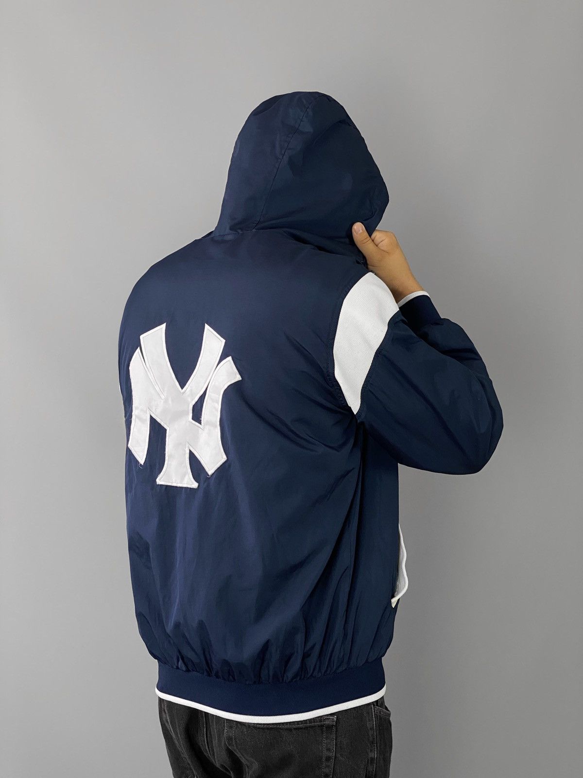 MLB × New York Yankees × Starter Vintage Yankees Jacket Genuine Merchandise Size US M / EU 48-50 / 2 - 5 Thumbnail