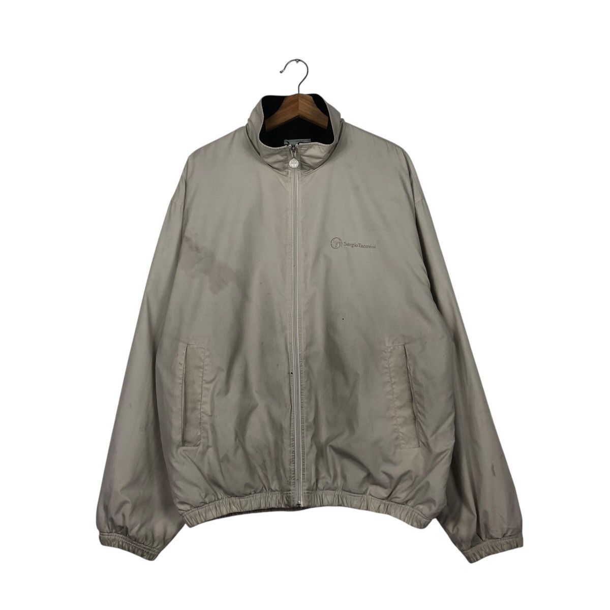 Designer × Japanese Brand × Vintage 📌Vintage Bomber Jacket Sergio Tacchini Blanket Size US L / EU 52-54 / 3 - 2 Thumbnail