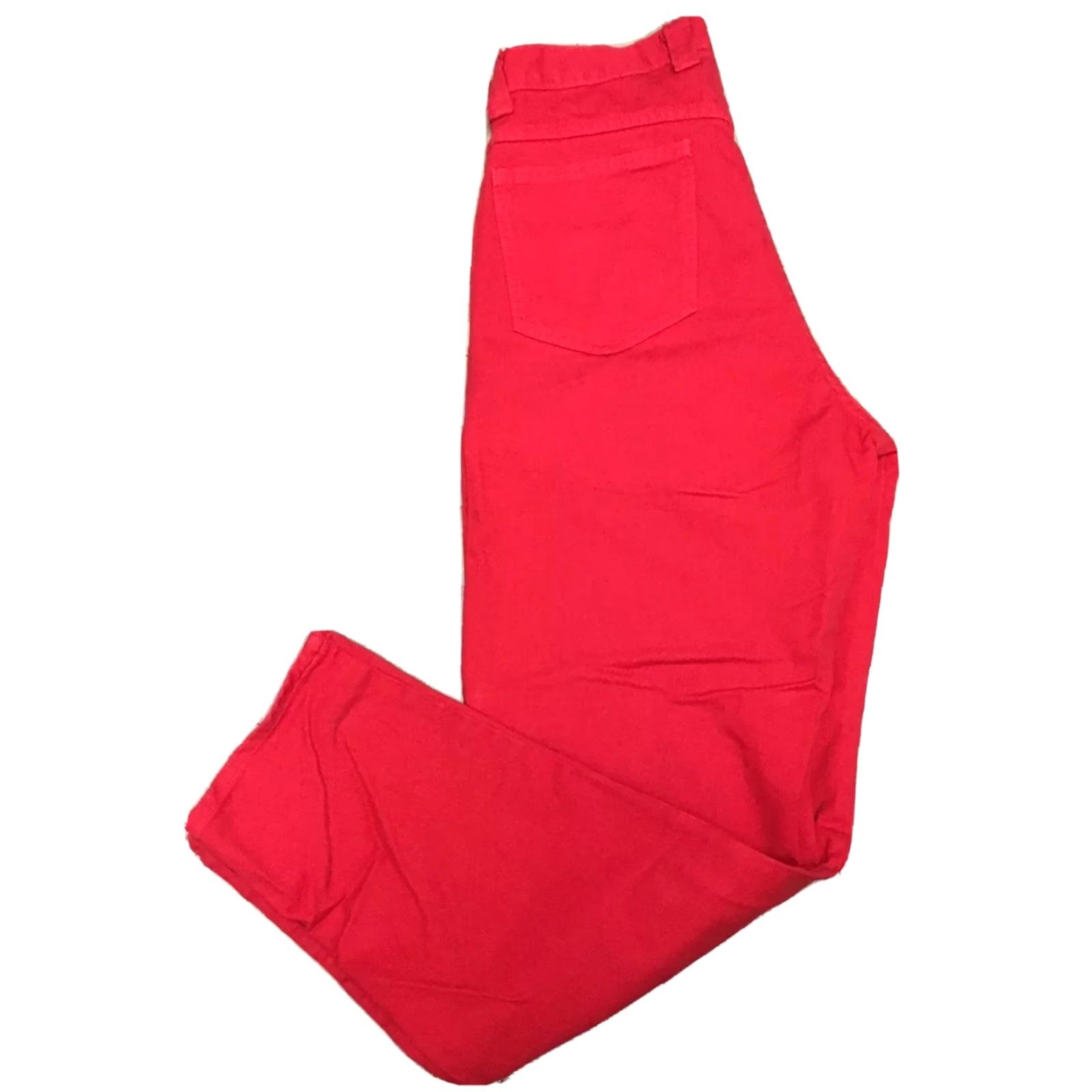 Vintage VINTAGE Bongo Jeans Special Reserve High Waist Tapered Leg 11 30" Waist Red Boys? Wait Size 32" / US 10 / IT 46 - 3 Thumbnail