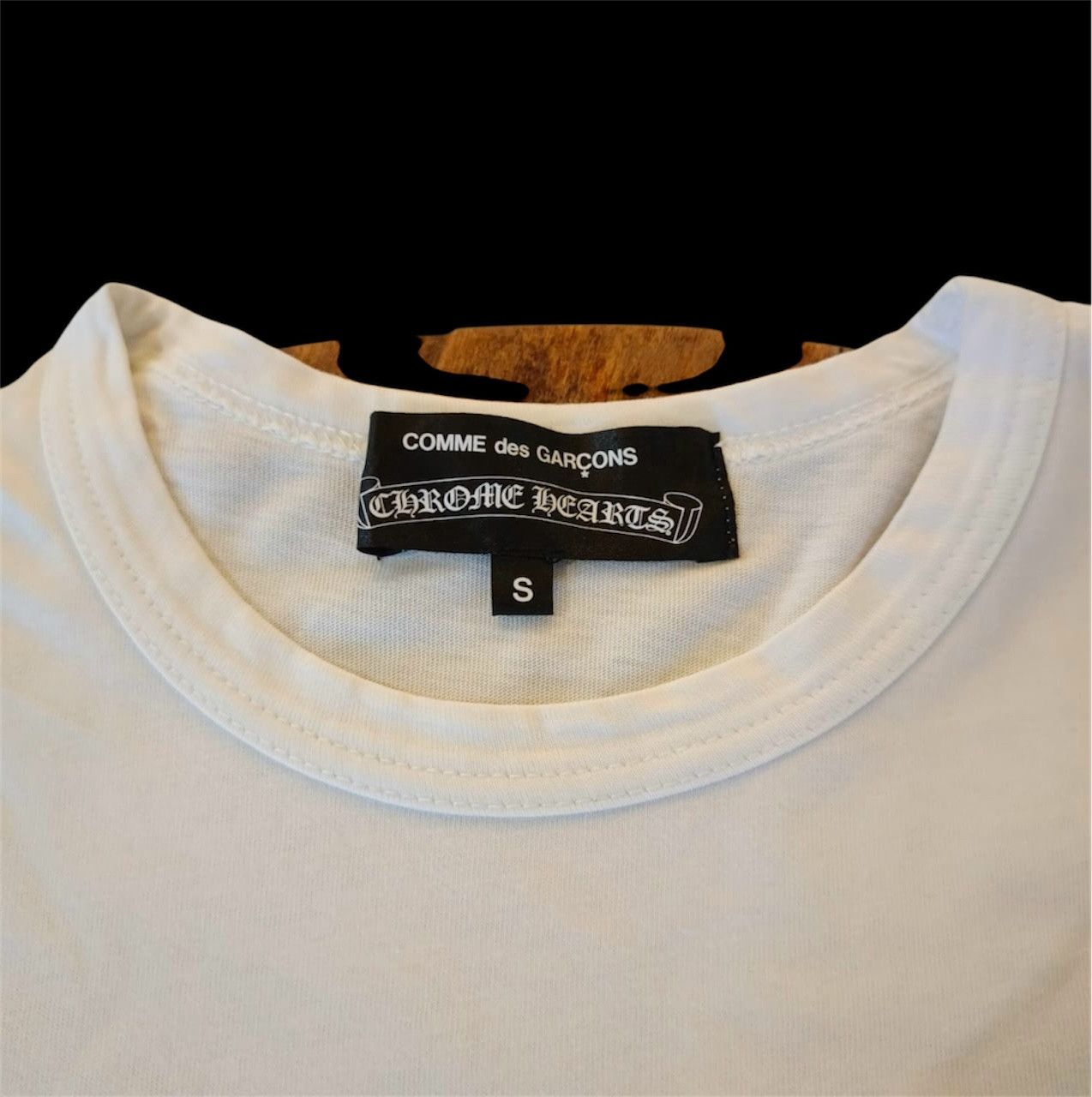 Chrome Hearts × Comme des Garcons Chrome Hearts X Comme Des Garcons Dover Street Market Tee Size US S / EU 44-46 / 1 - 7 Thumbnail