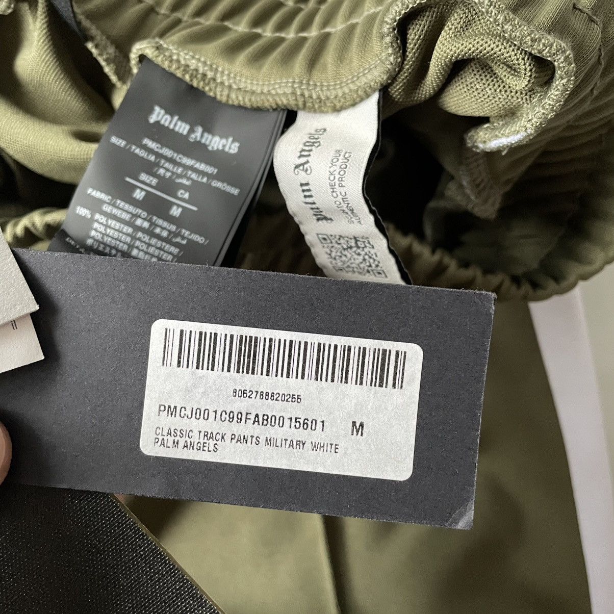 Palm Angels PALM ANGELS MILITARY TRACKPANTS Size US 32 / EU 48 - 7 Thumbnail