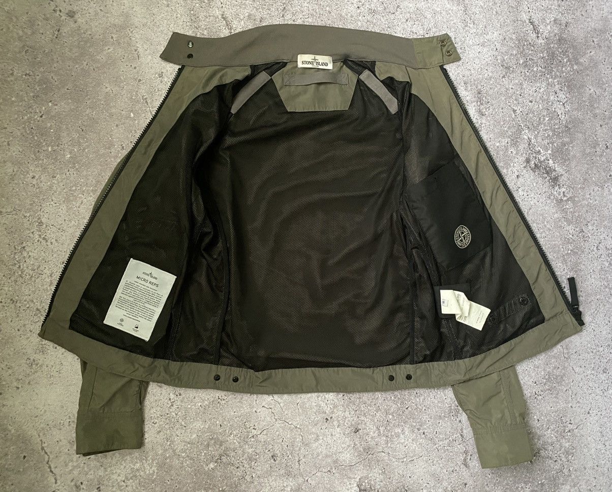 Stone Island Stone Island Micro Reps Bomber Jacket M Size US M / EU 48-50 / 2 - 2 Thumbnail