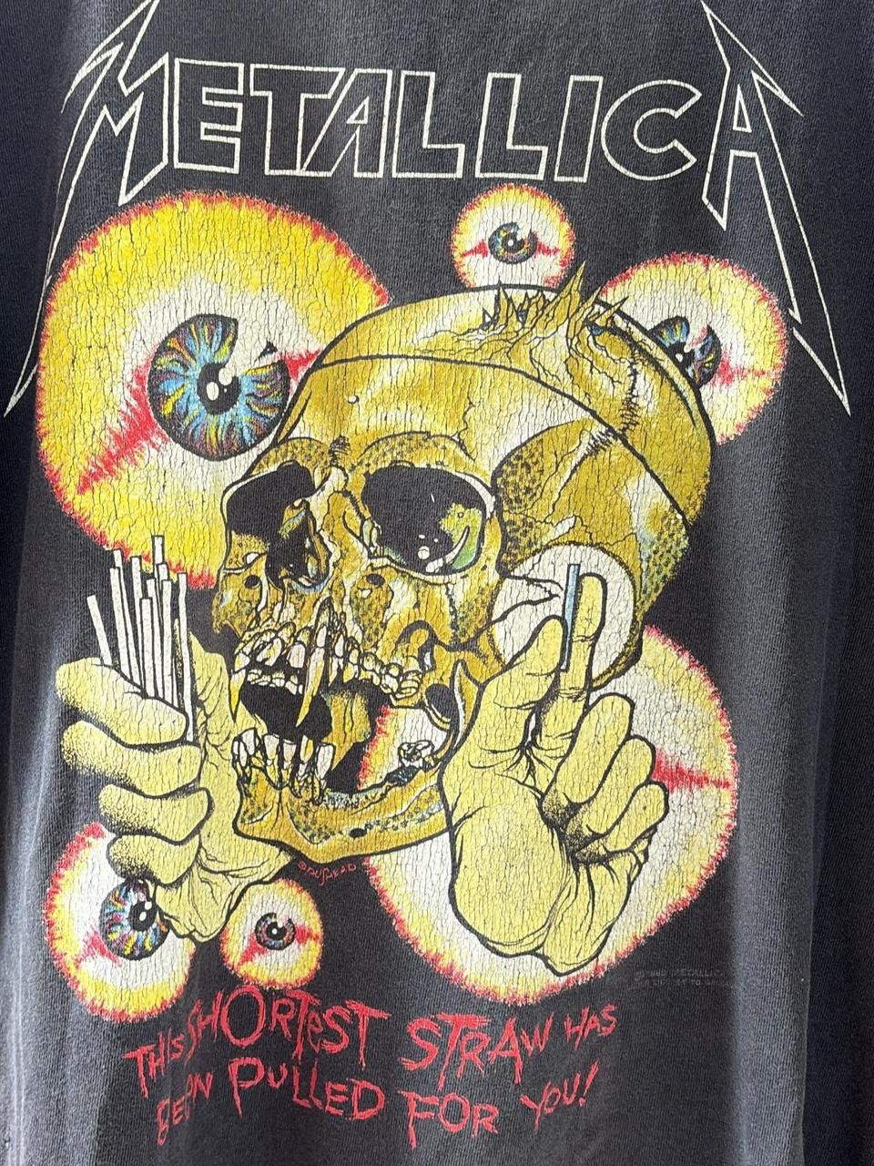 Metallica 1989 Metallica Tee Size US XL / EU 56 / 4 - 2 Thumbnail