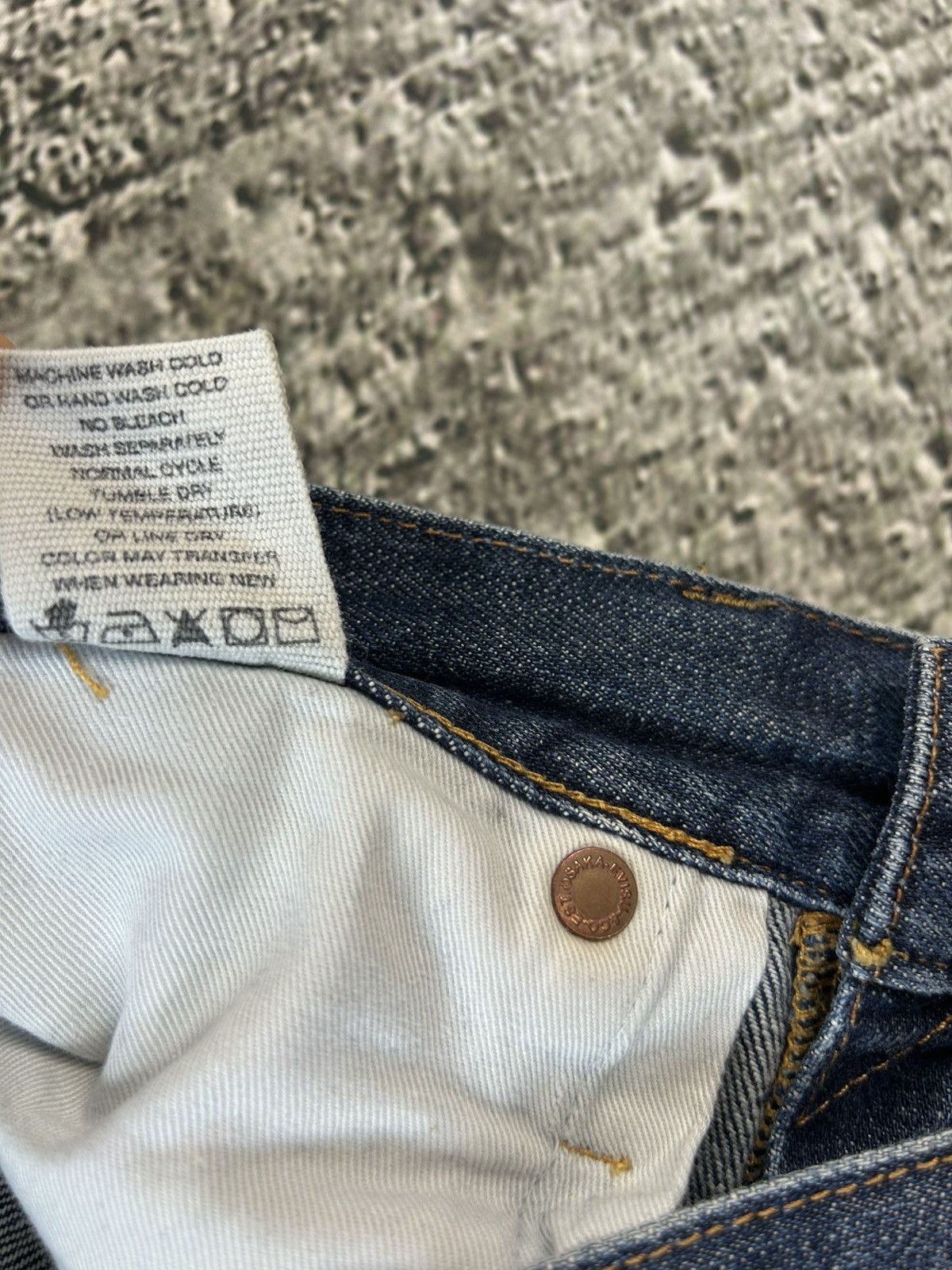 Evisu Evisu jeans vintage seagull logo denim pants blue Genes Size US 30 / EU 46 - 11 Thumbnail