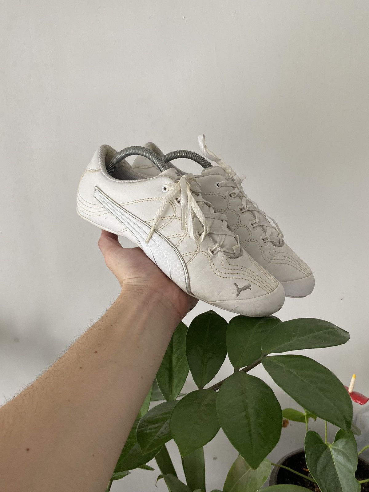 Puma Puma Vintage Leather Sneakers Size US 6 / EU 39 - 2 Thumbnail