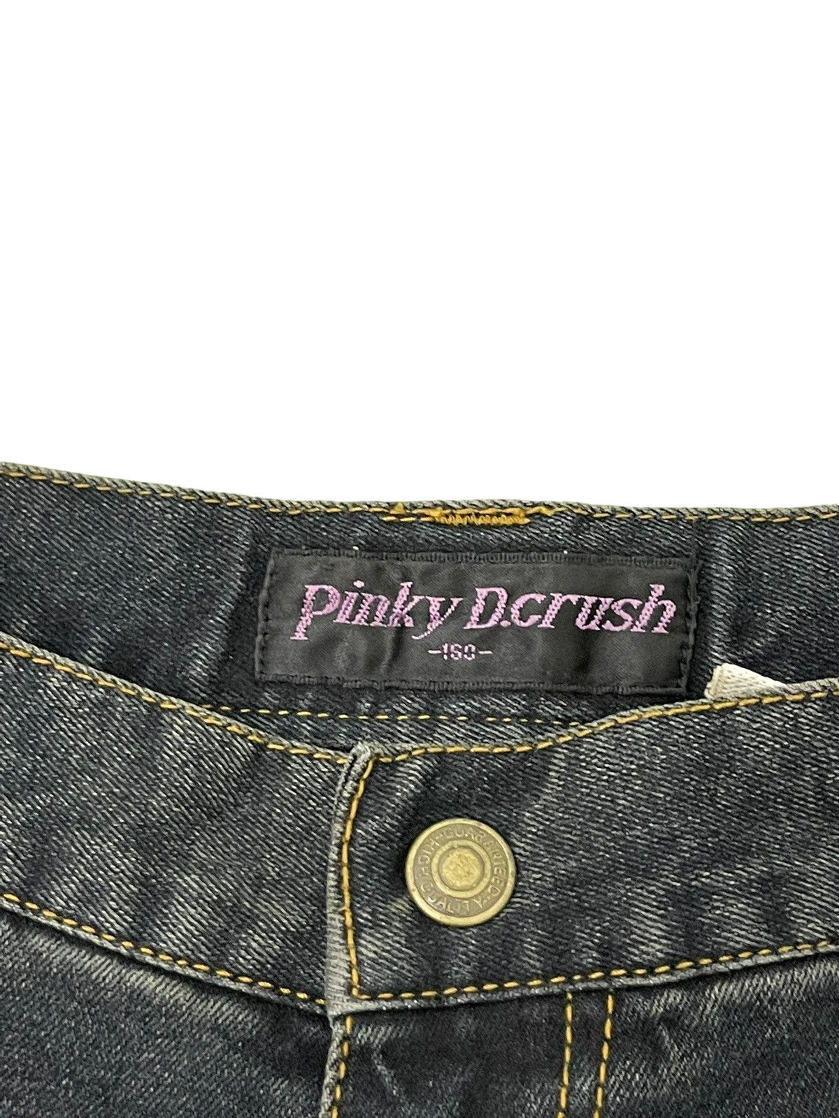 Japanese Brand Flare Jeans Pinky DC Stretch Denim Boot Cut 7🟦8 Size US 28 / EU 44 - 9 Thumbnail
