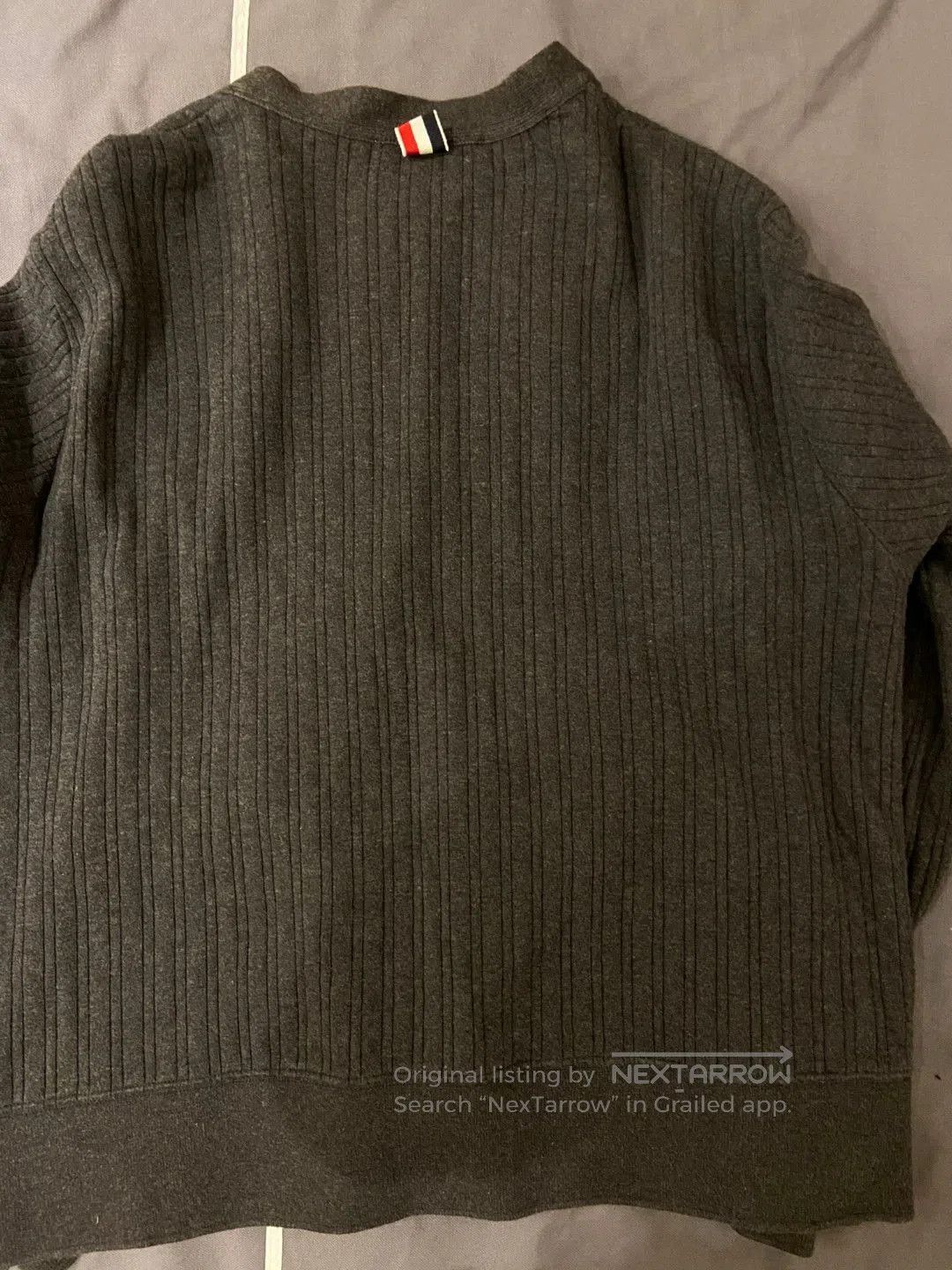 Thom Browne thom browne cardigan in dark gray. Size US L / EU 52-54 / 3 - 2 Thumbnail