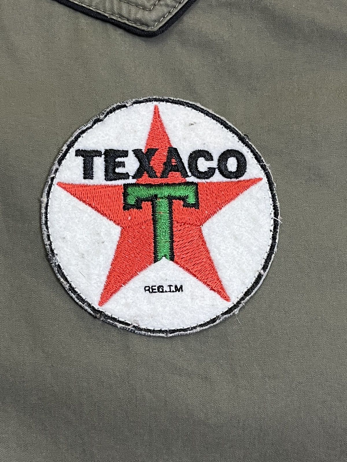 American Apparel GRAIL🔥TEXACO USA PETROLEUM TEXAS COMPANY BUTTON UPS SHIRT Size US M / EU 48-50 / 2 - 3 Thumbnail
