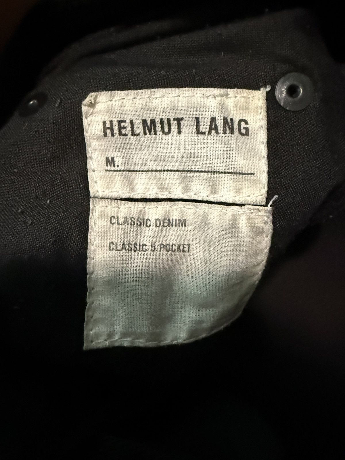 Helmut Lang Helmut Lang SS04 SAMPLE Bondage Mummy Denim Size US 30 / EU 46 - 4 Thumbnail