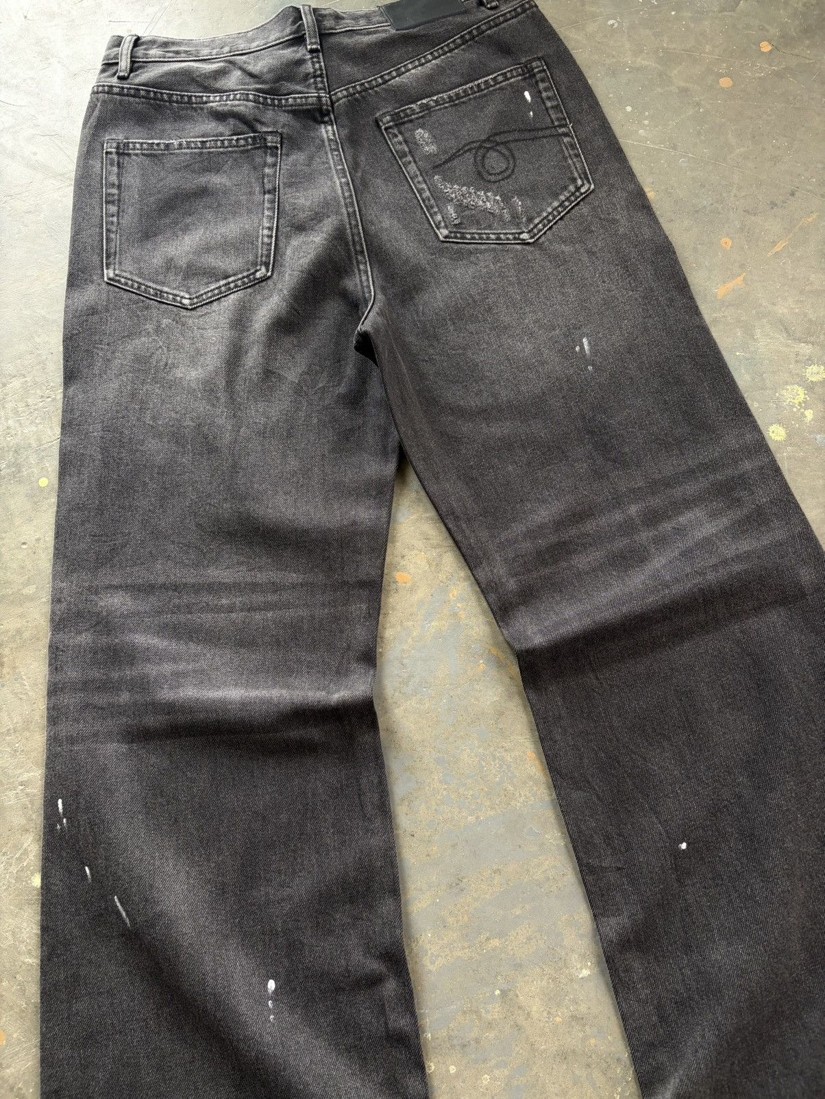 R13 R13 flare clawmark pants black Size US 31 - 6 Thumbnail