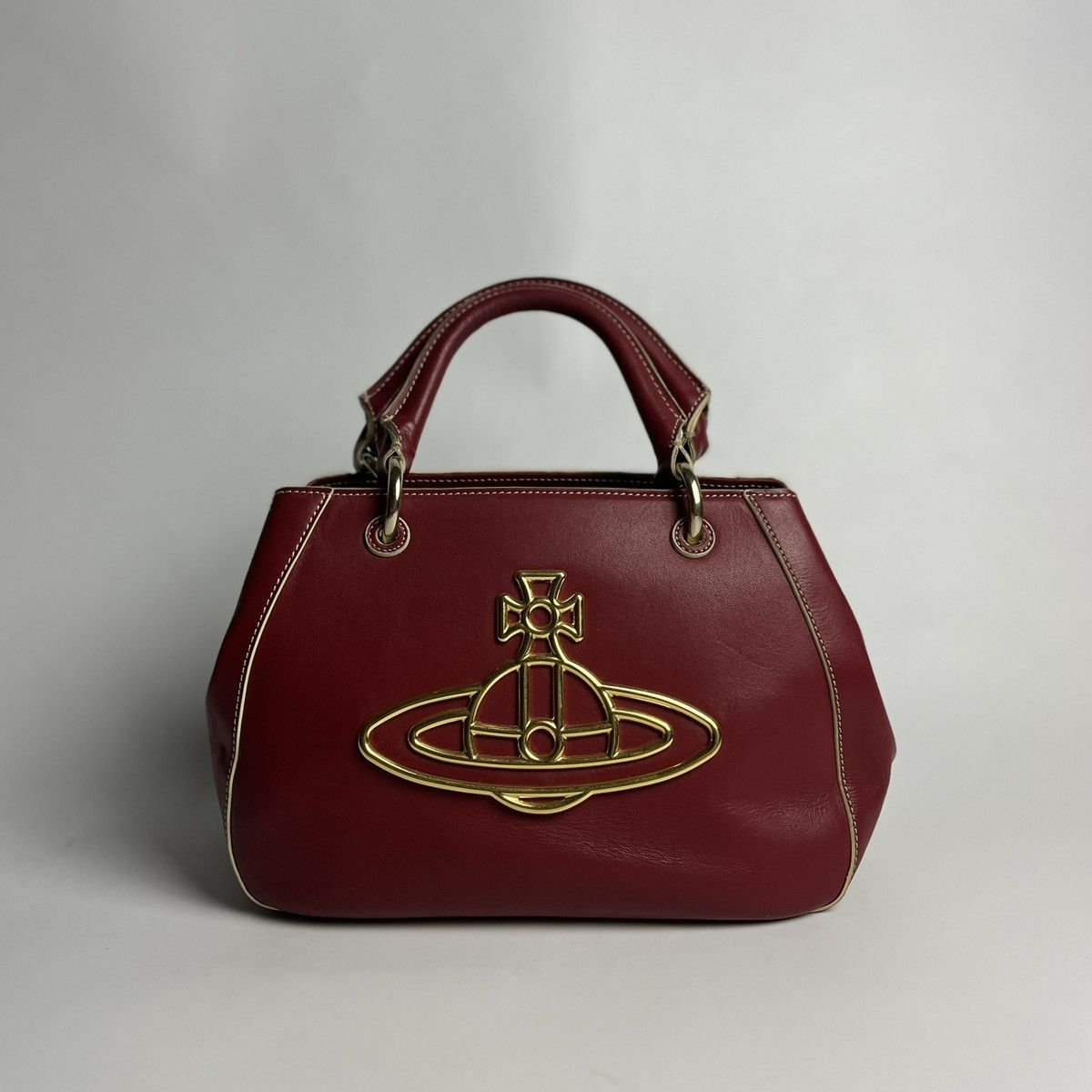 Vivienne Westwood Red Judy Shopper Bag