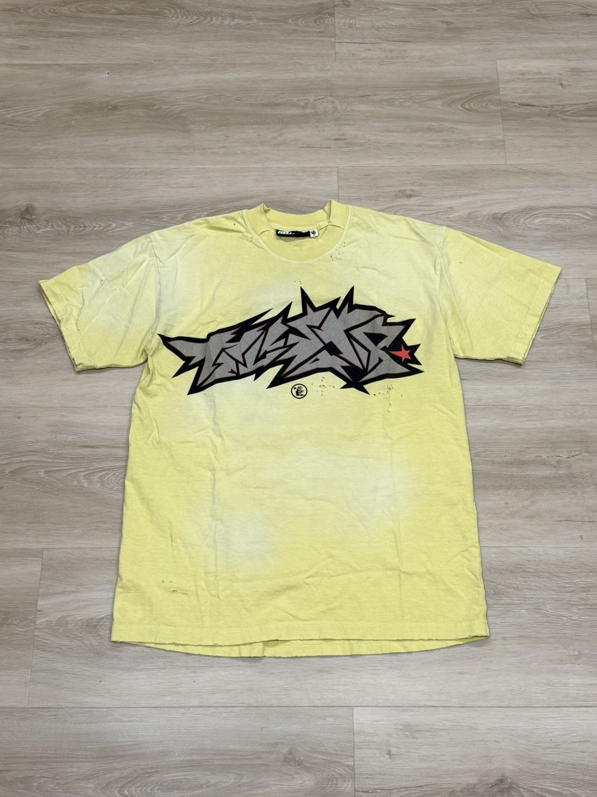 HELLSTAR Hellstar Crack Print Tee Size US M / EU 48-50 / 2 - 1 Thumbnail