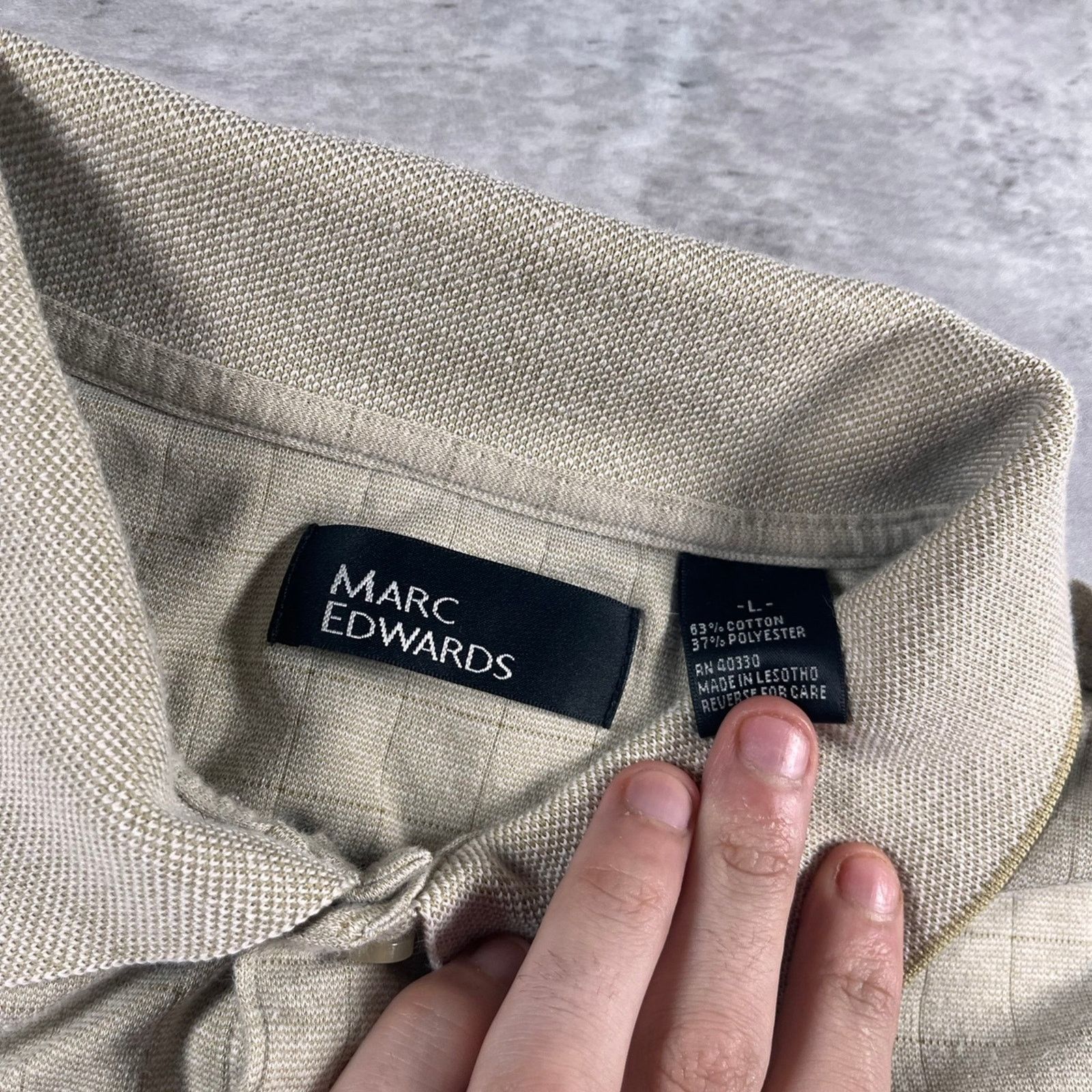Andrew Marc Marc edwards polo shirt Size US L / EU 52-54 / 3 - 2 Thumbnail