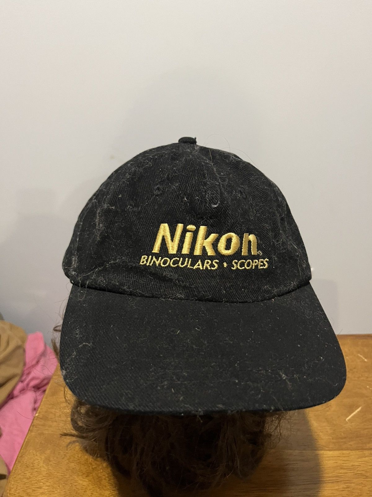 Nikon Vintage USA Nikon Cameras Promo Black Snapback Hat Size ONE SIZE - 2 Thumbnail