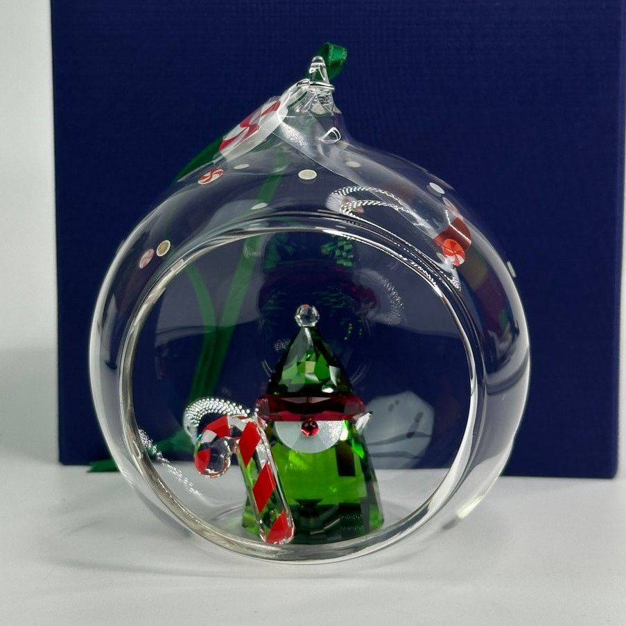 Swarovski Swarovski Holiday Cheers Santa’s Elf Ball Ornament Size ONE SIZE - 6 Thumbnail