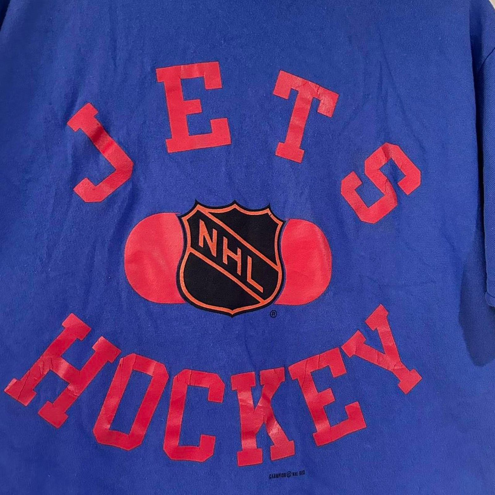 Champion Vintage Champion 1993 Winnipeg Jets Hockey Shirt Size US L / EU 52-54 / 3 - 2 Thumbnail