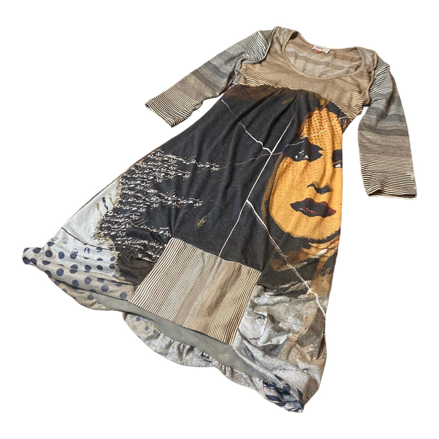 Other The 2026 Face Print Dress Size ONE SIZE - 4 Thumbnail