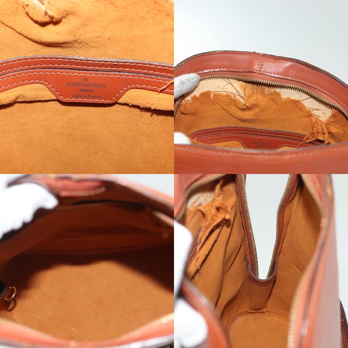Louis Vuitton LOUIS VUITTON Epi Coblanc Shoulder Bag Brown M52293 Size ONE SIZE - 12 Thumbnail