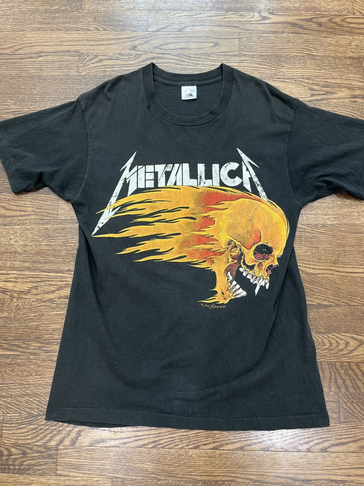 Vintage Vintage Pushead x Metallica Summer Sh*t tour tee | Grailed