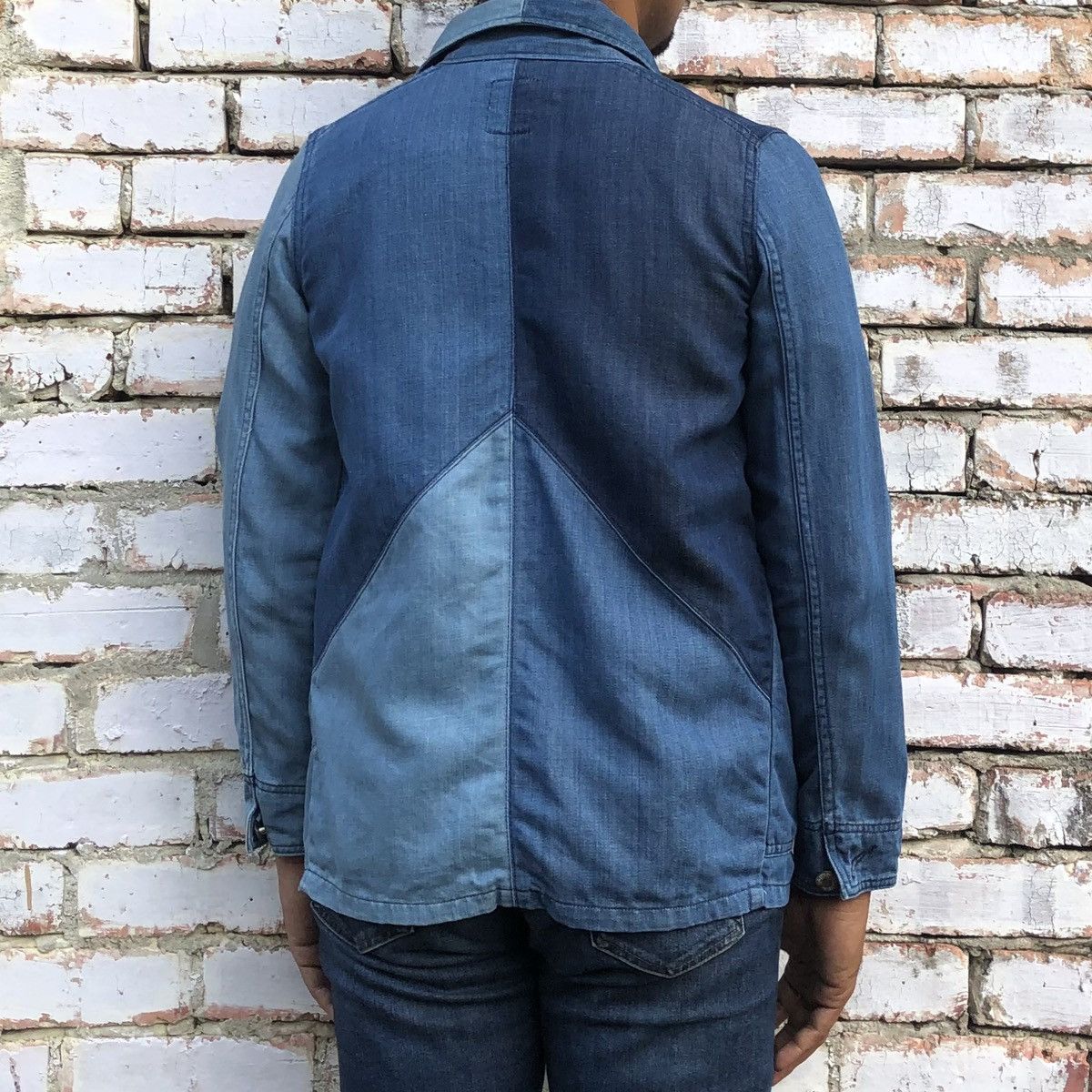 Vintage Vintage Los.e Union Made Patchwork Colour Block Chore Jacket Size US M / EU 48-50 / 2 - 2 Thumbnail