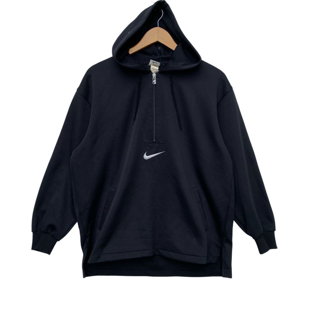 Nike Vintage 90s Nike Air Swoosh Half Zipper Hoodie | L | Swag Size US L / EU 52-54 / 3 - 2 Thumbnail