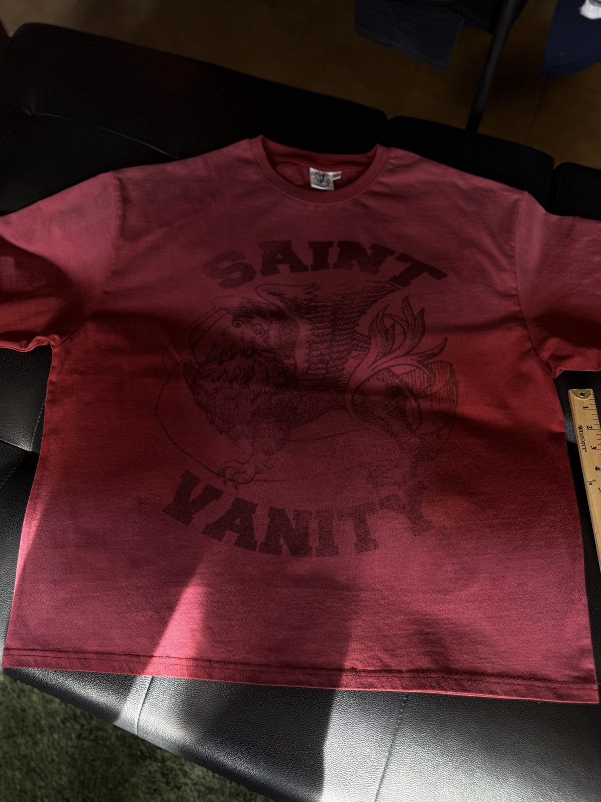 Saint Vanity Saint Vanity UNRELEASED Tee Shirt Logo Red Size XL (NEW) Size US XL / EU 56 / 4 - 2 Thumbnail