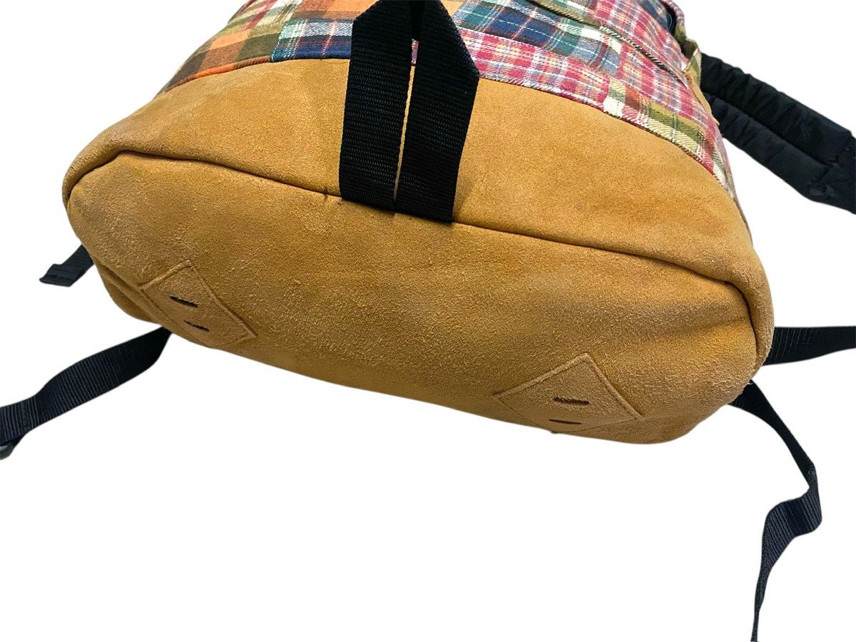 Japanese Brand Houston Co. Japan Patchwork Leather Bagpack Size ONE SIZE - 7 Thumbnail