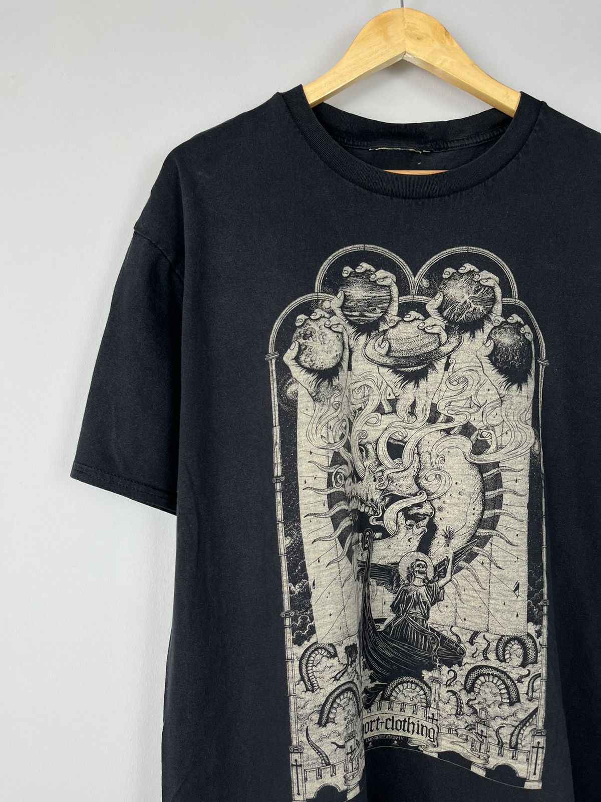 Vintage Vintage Skulls Print Retro Y2K Streetwear Tee Shirt Size US XL / EU 56 / 4 - 2 Thumbnail