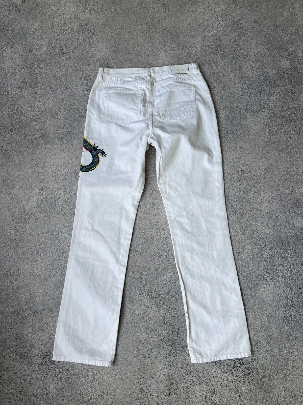 Polo Ralph Lauren × Ralph Lauren × Vintage Vintage Ralph Lauren Women’s Chinese Dragon pants Size 26" / US 2 / IT 38 - 10 Thumbnail