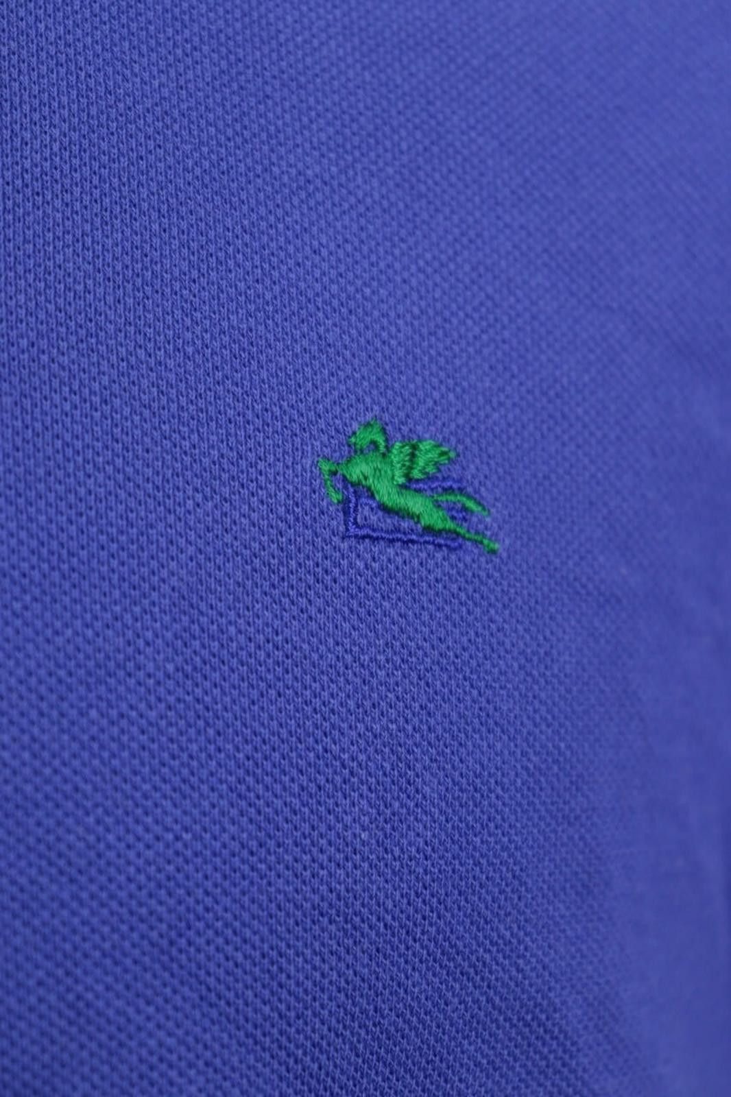 Etro ETRO Milano Blue Collared Paisley Pullover Sweater Size XL Size US XL / EU 56 / 4 - 4 Thumbnail