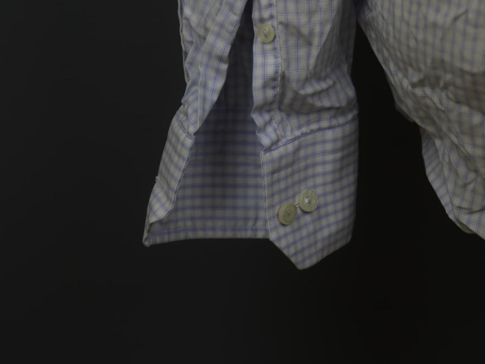 Eton Eton Blue Check 100% Cotton Collared Shirt Size 42 Size 38R - 9 Thumbnail