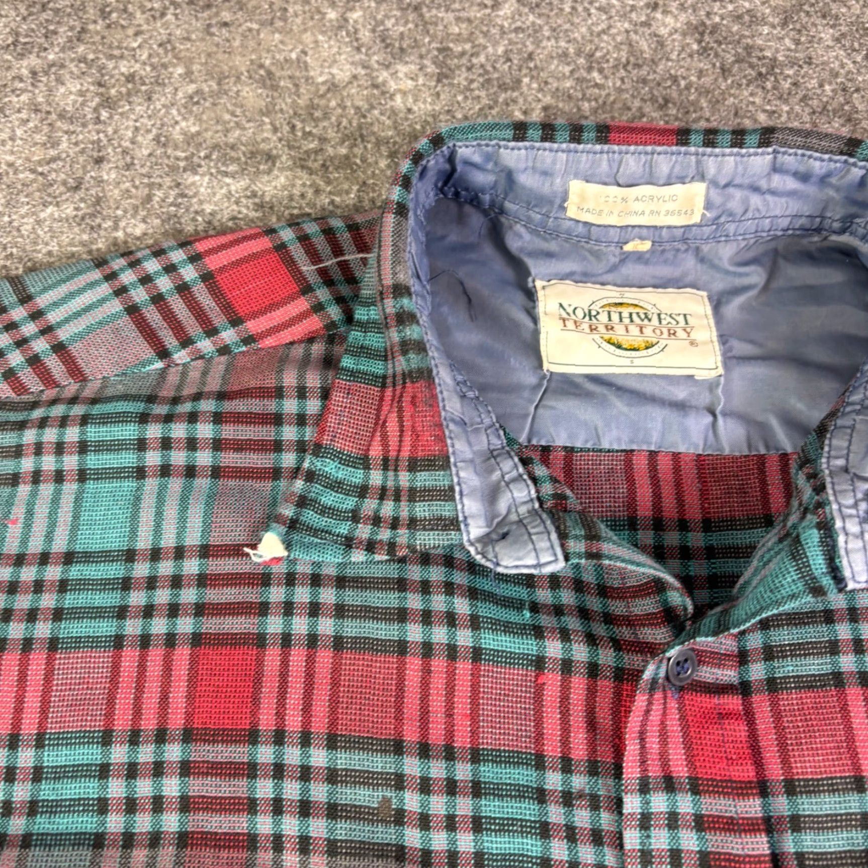 Altea Northwest Territory Mens Plaid Flannel Shirt XL Multicolor Button-Up Long Sleeve Casual Workwear 90s Inspired Size US XL / EU 56 / 4 - 6 Thumbnail