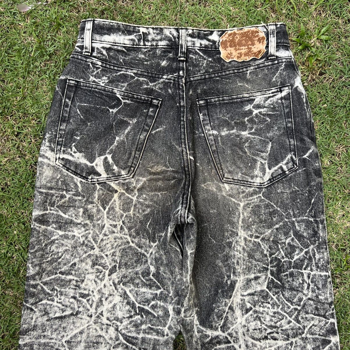 Japanese Brand “BOBSON” ACID WASH GREY JEANS Size US 28 / EU 44 - 12 Thumbnail