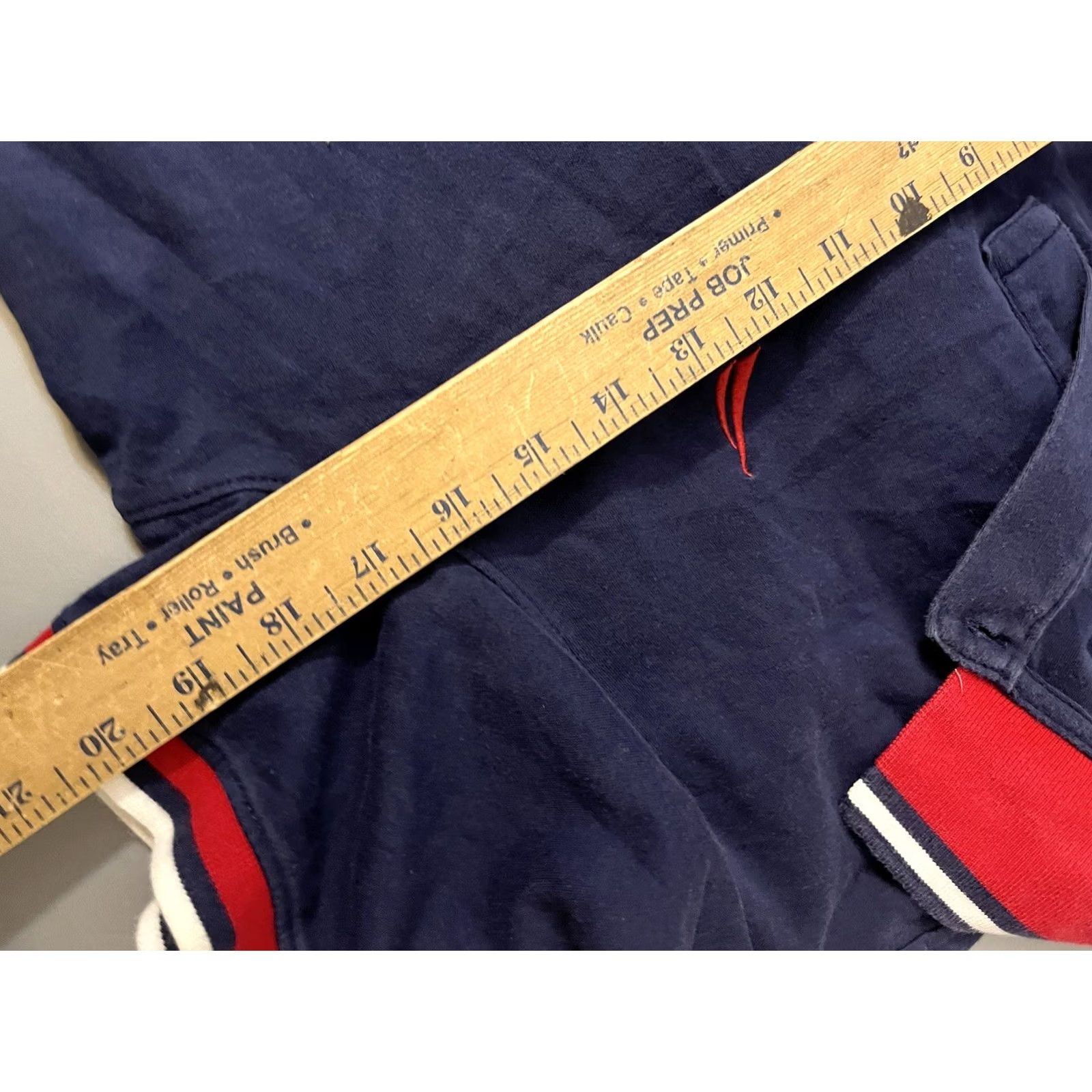 Nautica Nautica Shirt Polo Mens Medium Navy Solid Short Sleeve Size Size US M / EU 48-50 / 2 - 5 Thumbnail