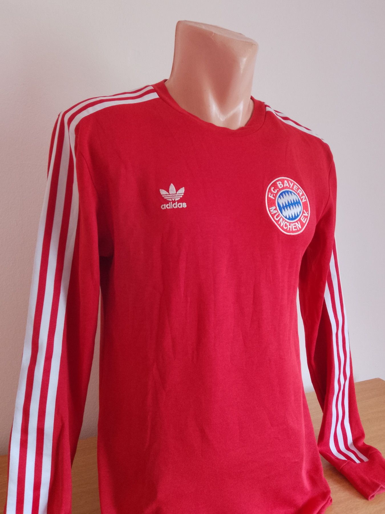 Adidas Bayern long sleeve jersey - Size S - Adidas Size US S / EU 44-46 / 1 - 7 Thumbnail