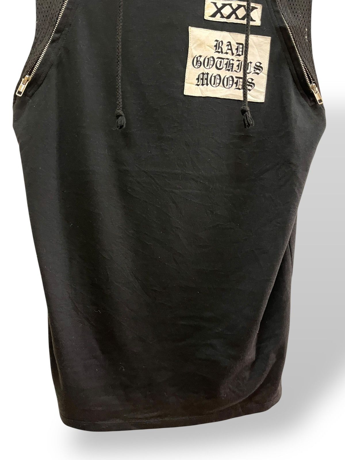 If Six Was Nine Japanese Brand Glad News Sleeveless Hoodies Size US M / EU 48-50 / 2 - 8 Thumbnail