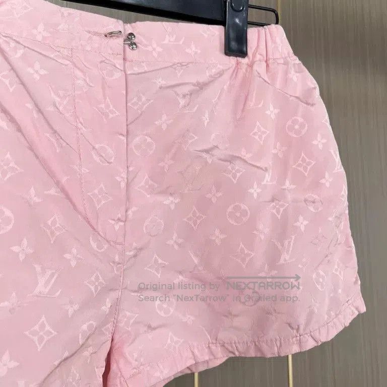 Louis Vuitton pink louis vuitton monogram shorts. Size 35" - 4 Thumbnail