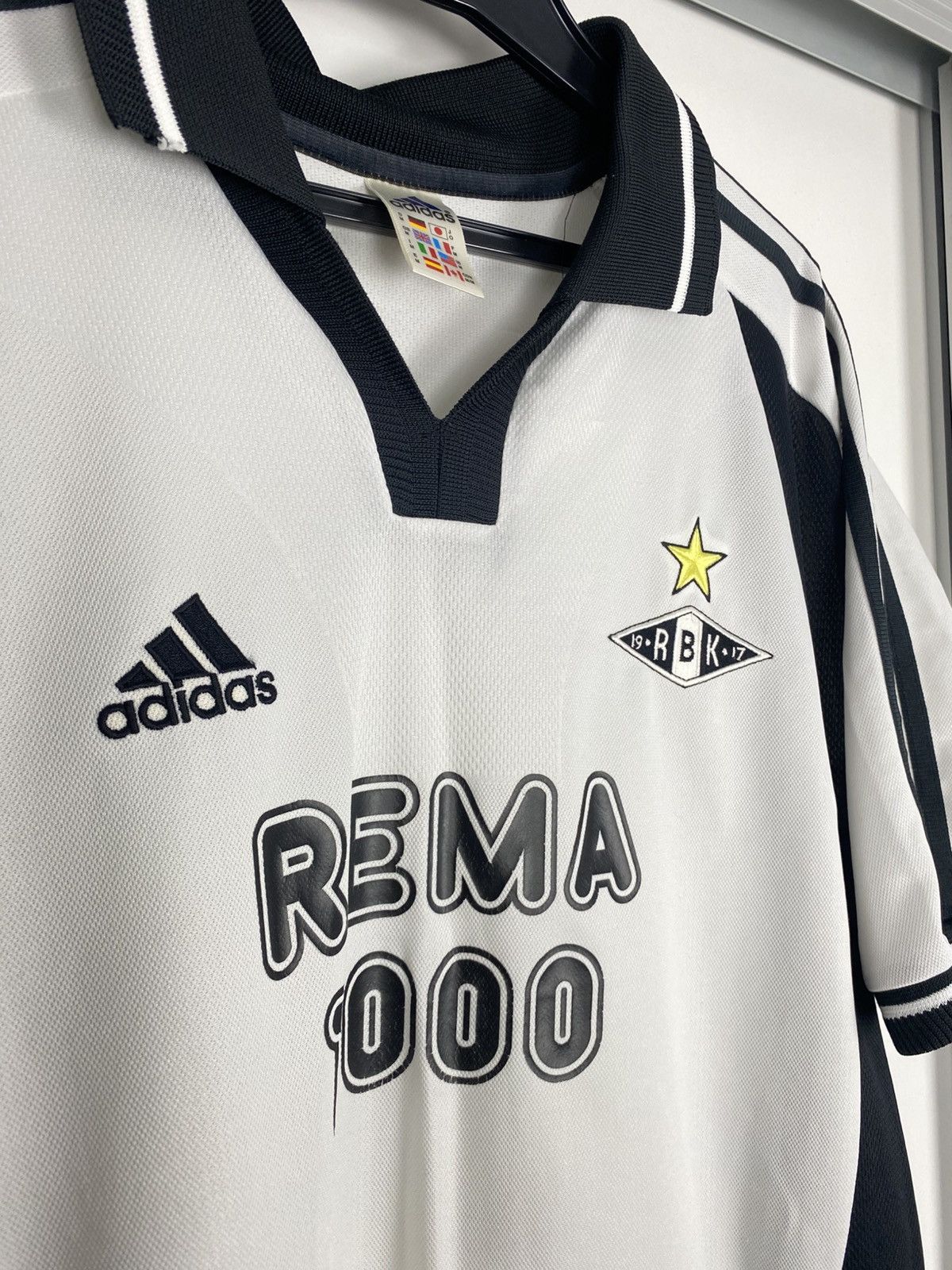Adidas Vintage Y2K Adidas x Rosenborg 2000 2001 2002 00/01 Home Size US M / EU 48-50 / 2 - 12 Thumbnail