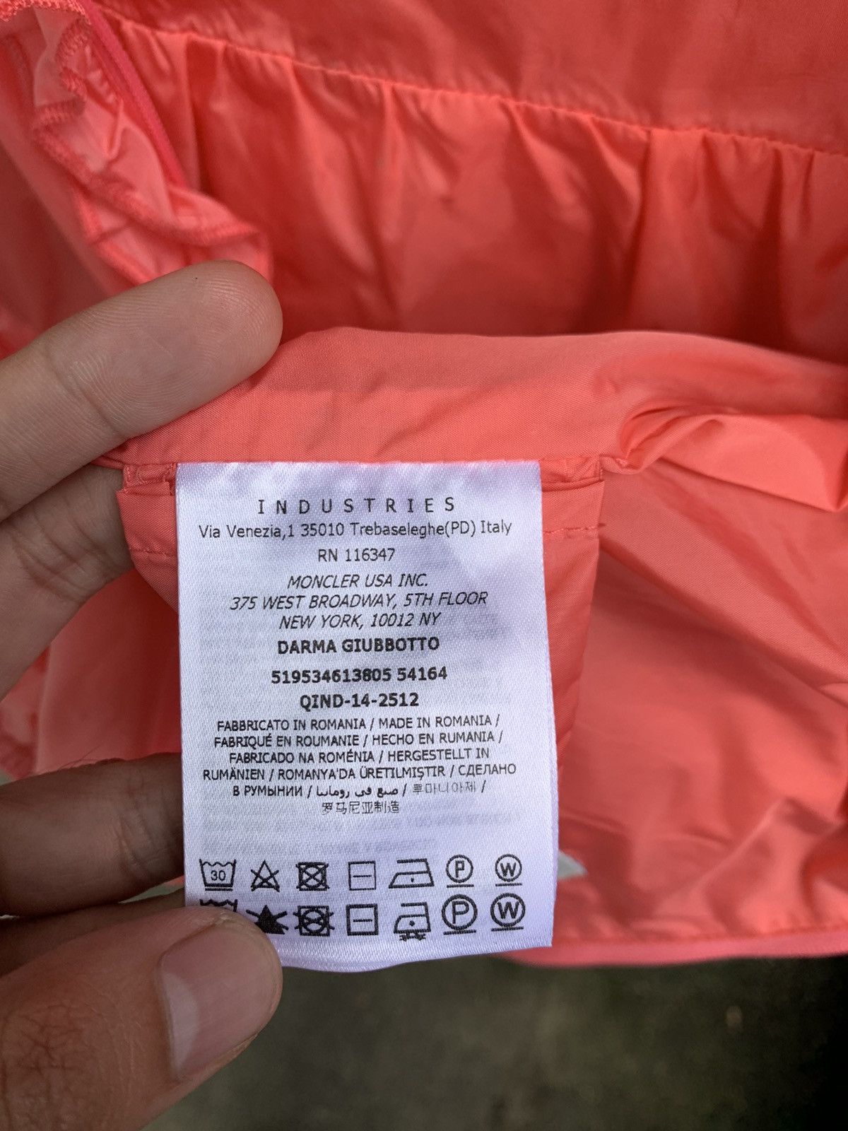 Moncler Darma Waterproof Rain Jacket Size XXS / US 00 / IT 34 - 11 Thumbnail