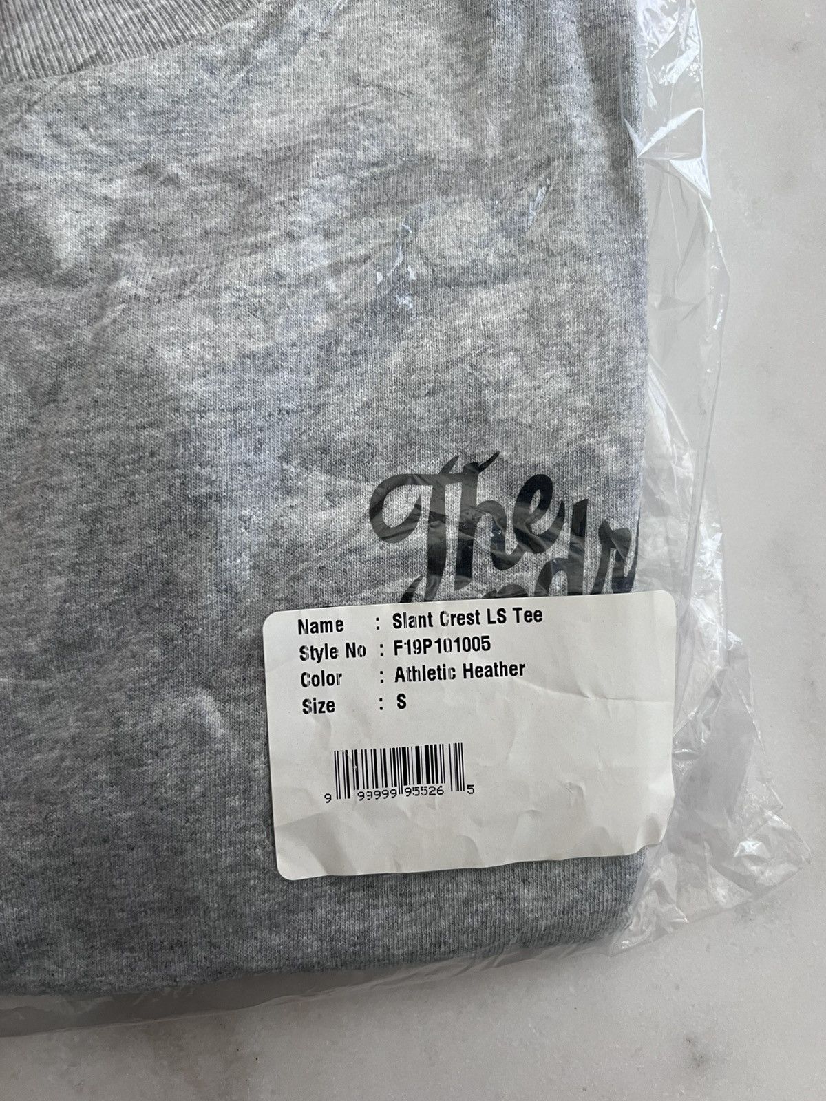 The Hundreds THE HUNDREDS SLANT CREST LONG SLEEVE T-SHIRT Size US S / EU 44-46 / 1 - 2 Thumbnail