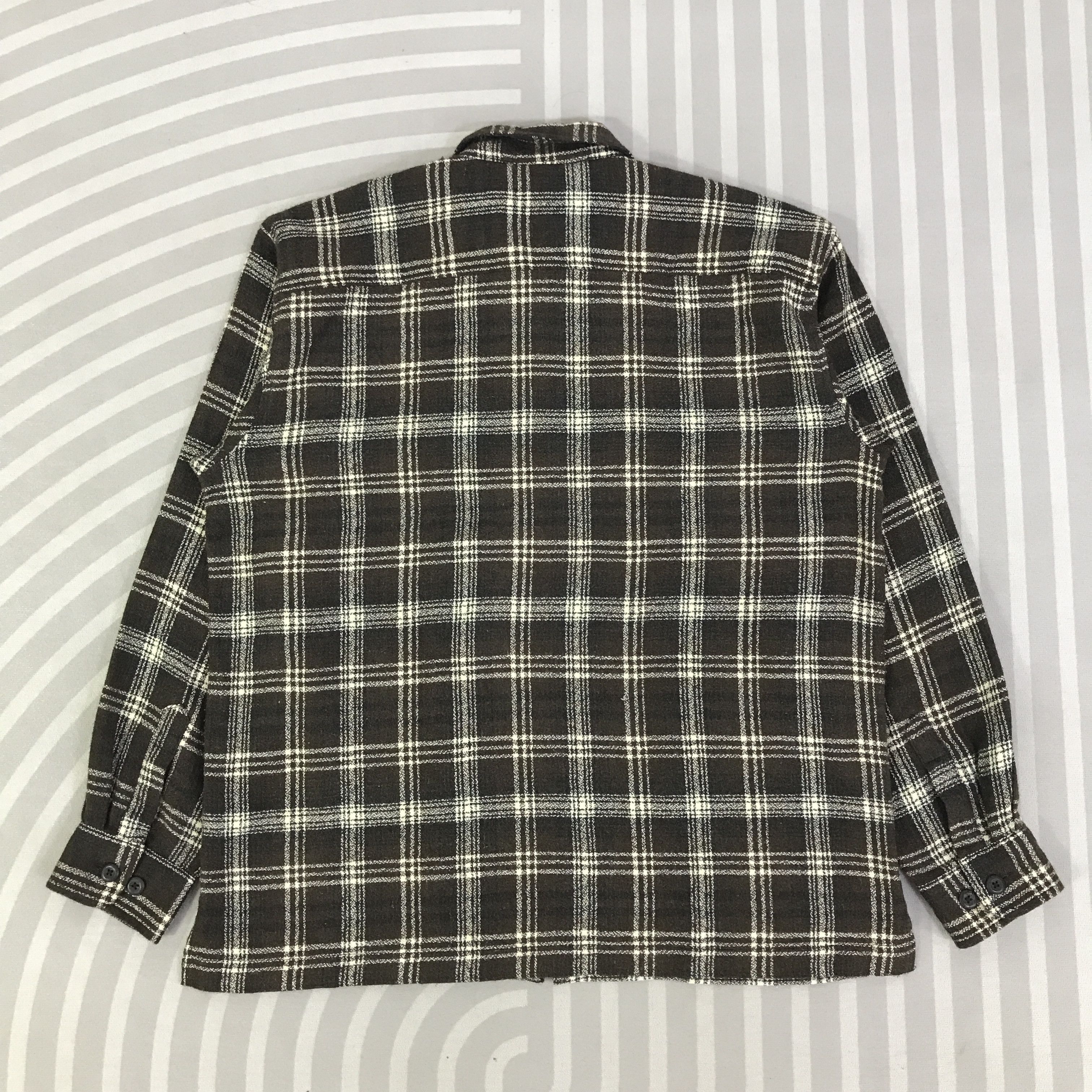 Japanese Brand Vintage Japanese Uniqlo Tartan design Jacket K116B3 Size US M / EU 48-50 / 2 - 3 Thumbnail