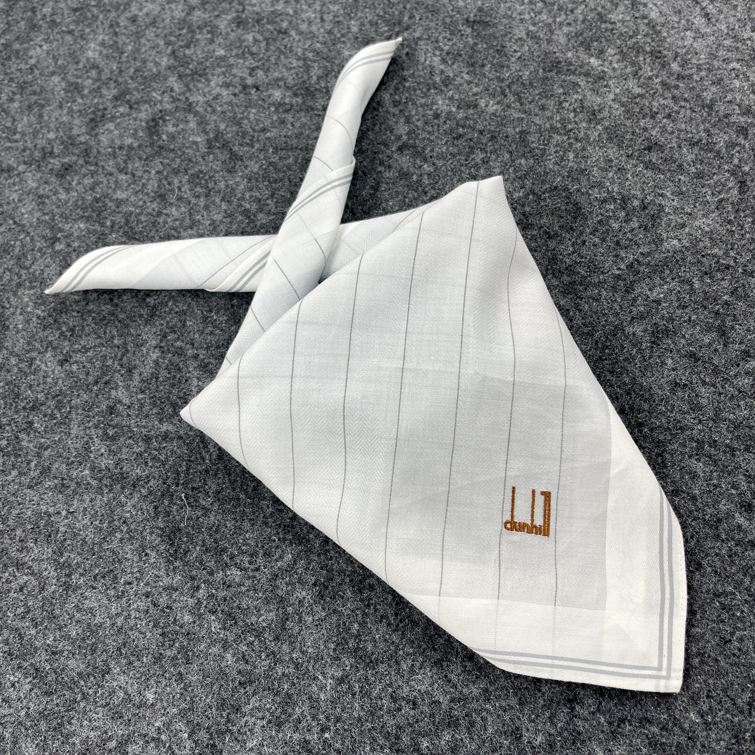 Alfred Dunhill × Vintage Dunhill Handkerchief / Bandana / Neckerchief B240 Size ONE SIZE - 7 Thumbnail