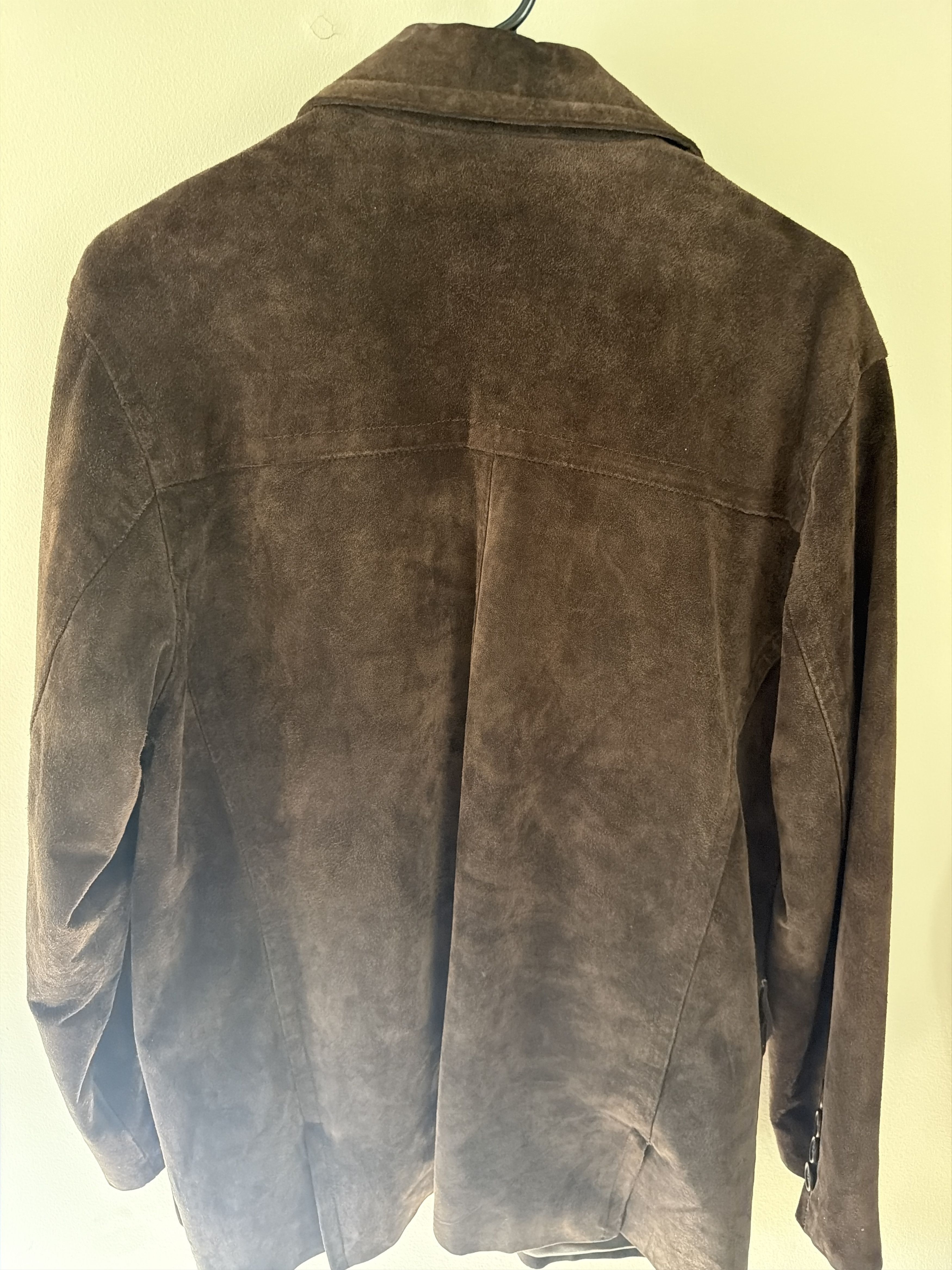 Giorgio Sant’Angelo Suede Leather Jacket