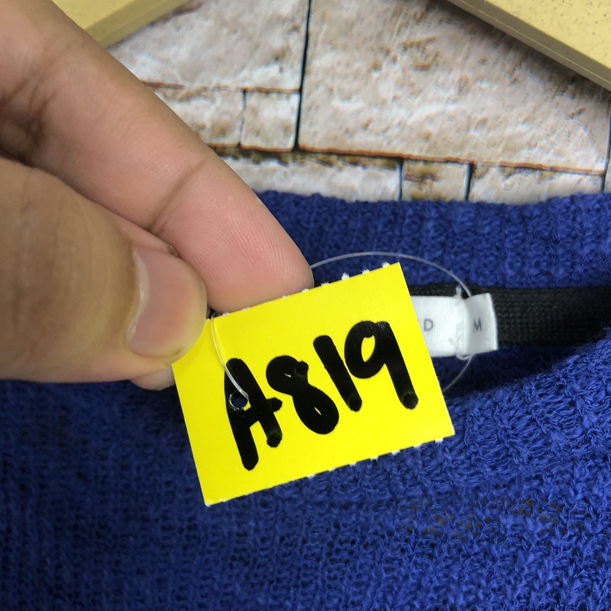 Homespun Knitwear × Japanese Brand Browny Standard Blue Knitwear #A819 Size M / US 6-8 / IT 42-44 - 10 Thumbnail