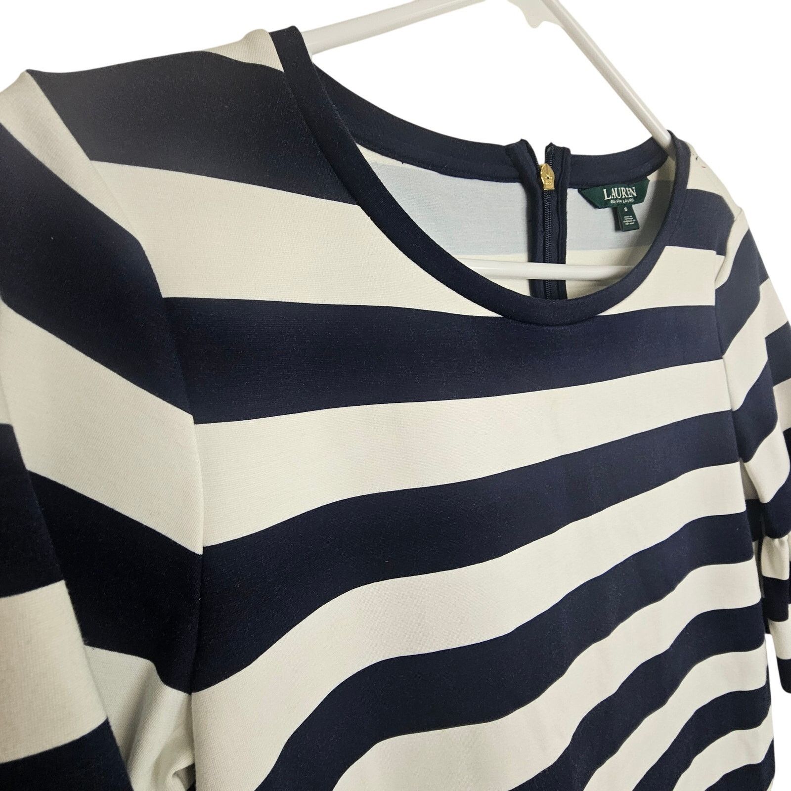 Lauren Ralph Lauren Lauren Ralph Lauren Striped Nautical Dress S Coastal Preppy Size S / US 4 / IT 40 - 5 Thumbnail