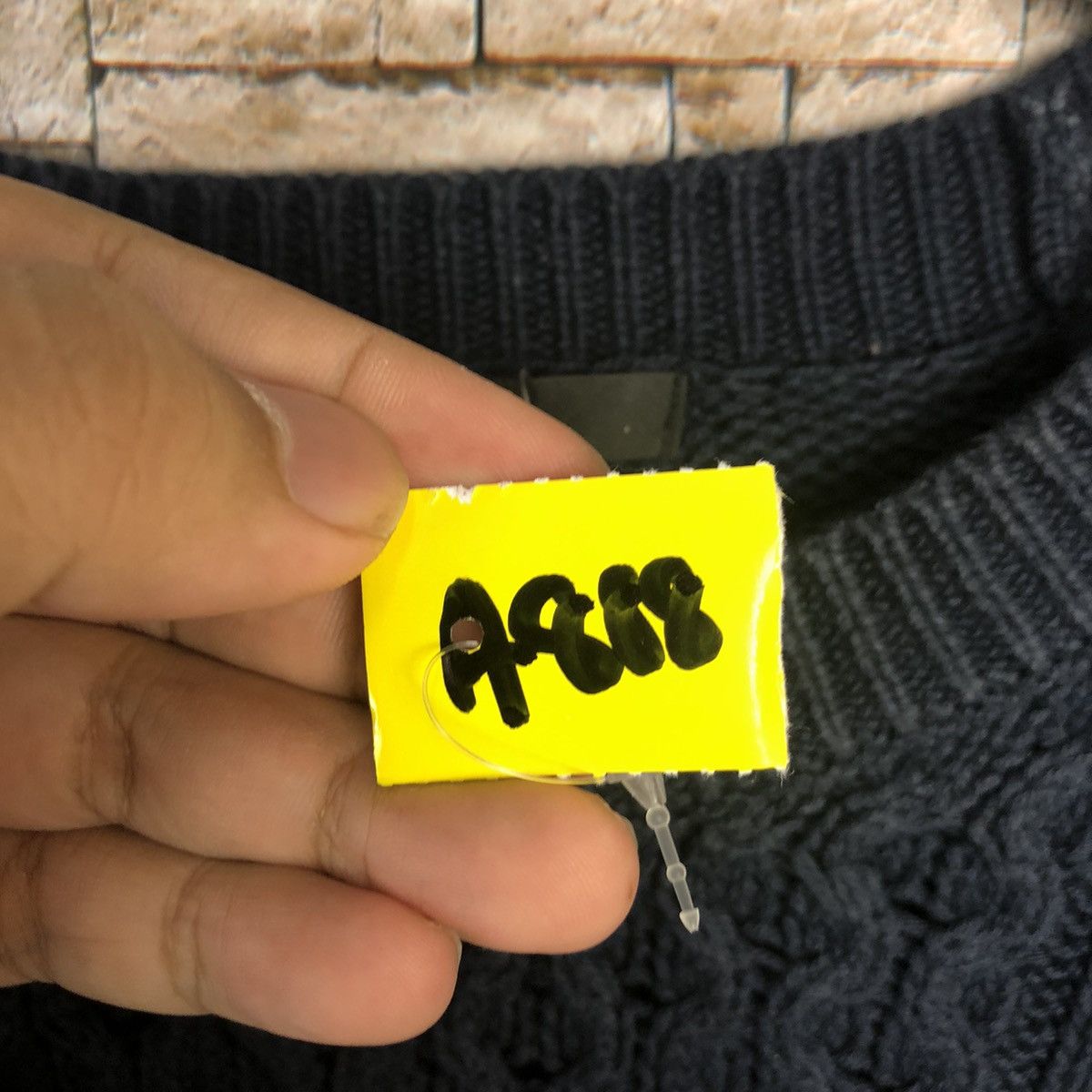 Homespun Knitwear × Uniqlo Uniqlo Dark Blue Knitwear #A888 Size S / US 4 / IT 40 - 10 Thumbnail